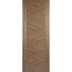 Zeus Internal Prefinished Walnut Door - 838 X 1981mm