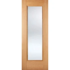 Eindhoven Internal Glazed Prefinished Oak 1 Lite Door - 686 X 1981mm
