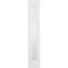 Frosted External Glazed White GRP 1 Lite Sidelight - 356 X 2032mm