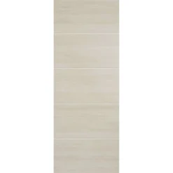 Santandor Internal Ivory Laminate 5 Panel Door - 762 X 1981mm