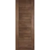 Vancouver Internal Walnut Laminate 5 Panel Door - 762 X 1981mm