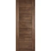 Vancouver Internal Walnut Laminate 5 Panel Door - 838 X 1981mm