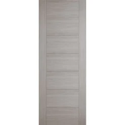 Hampshire Internal Prefinished Light Grey 7 Panel Door - 762 X 1981mm