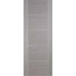 Vancouver Internal Prefinished Light Grey 5 Panel Door - 686 X 1981mm
