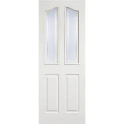 Mayfair Internal Primed White 2 Panel 2 Lite Door - 762 X 1981mm