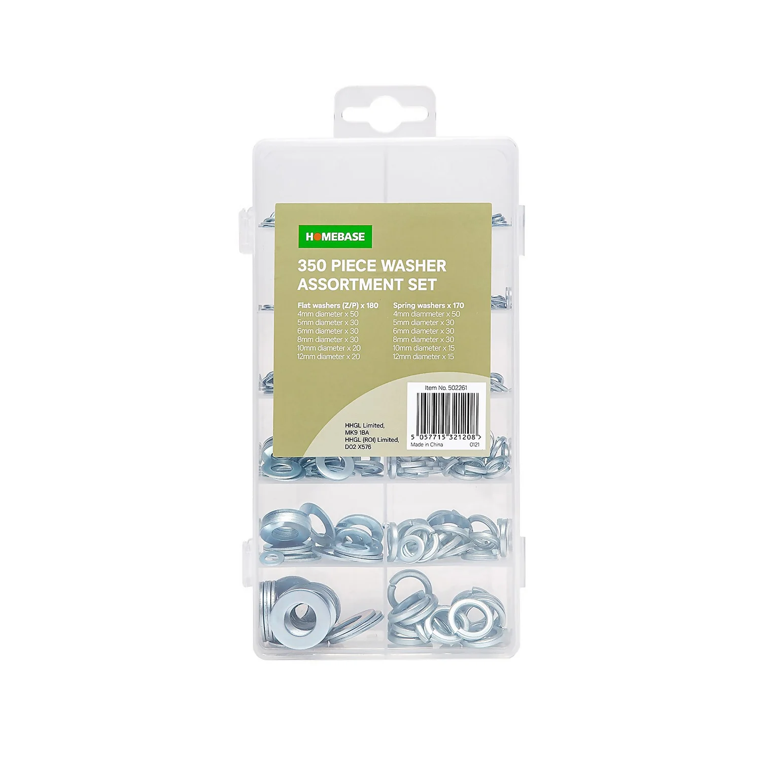 None 350pcs Washers Assortment 1 None 350pcs Washers Assortment
