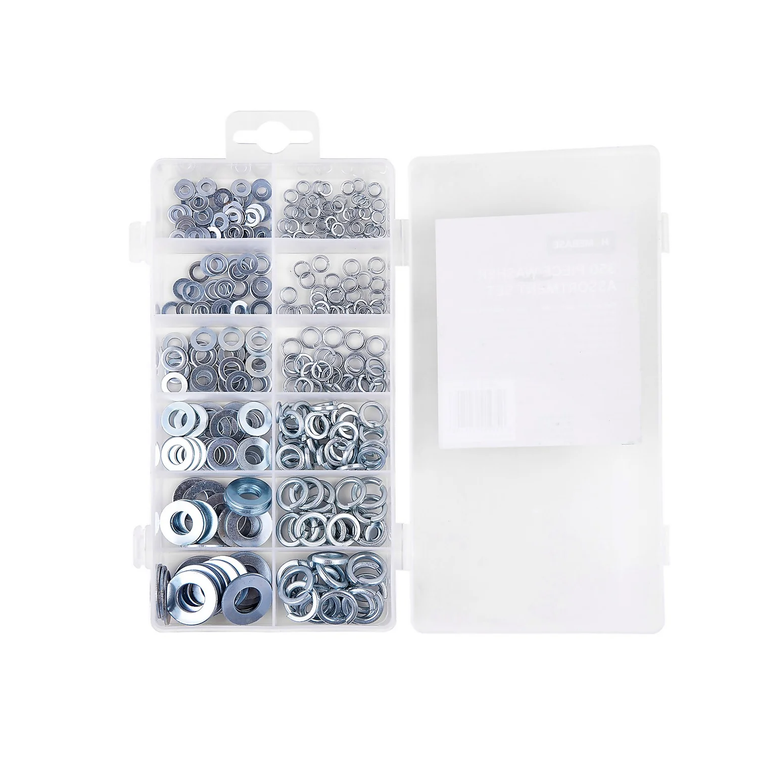 None 350pcs Washers Assortment 6 None 350pcs Washers Assortment - Image 6