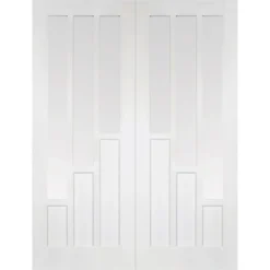 Coventry - Glazed White Primed Internal Door - 1981 X 1067 X 40mm