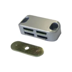 None Magnetic Catch - Silver - 34 X 19 X 7mm - Pack Of 4