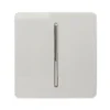 Trendi Switch 1 Gang Doorbell In Screwless White