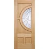 Empress - Oak - Glazed Exterior Door - 1981 X 838 X 44mm