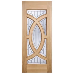 Majestic - Glazed Oak - Exterior Door -1981 X 838 X 44mm