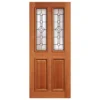 Derby - Hardwood Glazed Exterior Door - 1981 X 762 X 44mm
