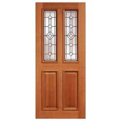 Derby - Hardwood Glazed Exterior Door - 2032 X 813 X 44mm