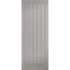 Textured - Vertical Panel - Grey Internal Door - 1981 X 838 X 35mm