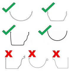 None Gutter-Flo Gutter Guard - 4m -COMMAND Sales Store 12831366 1934833200800038