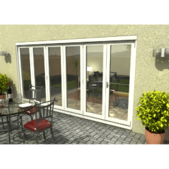 Rohden Slide & Fold Door Set 4200mm - White