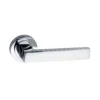Sandleford Overton Lever On Rose Set - Polished Chrome