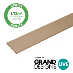 Premium Timber Cladding SertiWOOD Viking Grey Beige Secret Fix (6 Pack) 1.72m2 -COMMAND Sales Store 12835755 9374832989987335