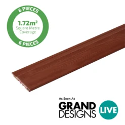 Premium Timber Cladding SertiWOOD Viking Swedish Red Secret Fix (6 Pack) 1.72m2 -COMMAND Sales Store 12835758 1164832991375222