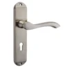 Sandleford Wentworth Lock Lever Set - Brushed Nickel