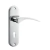 Sandleford Moreton Lock Lever Set - Polished Chrome