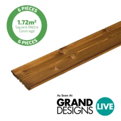 None Premium Timber Cladding SertiWOOD Viking White Oak Secret Fix (6 Pack) 1.72m2 -COMMAND Sales Store 12835870 5564832990895243