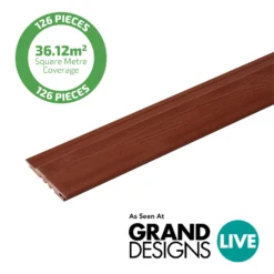 Premium Timber Cladding SertiWOOD Viking Swedish Red Secret Fix (126 Pack) 36.12m2 -COMMAND Sales Store 12835892 1604832995281612