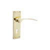 Sandleford Hartwell Lock Lever Set - Polished Brass