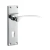 Sandleford Hartwell Lock Lever Set - Polished Chrome