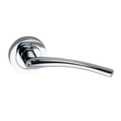 Sandleford Hatcliffe Lever On Rose Set - Polished Chrome