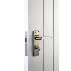 Sandleford Hartwell Bathroom Lever Set - Antique Brass