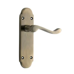 Sandleford Fawley Latch Lever Set - Antique Brass