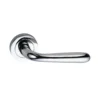 Sandleford Lockton Lever On Rose Set - Polished Chrome