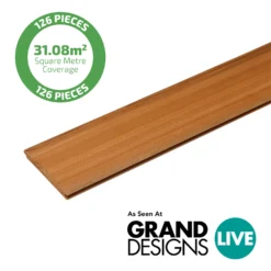 None Western Red Cedar Cladding SertiWOOD Tongue And Groove TGV (126 Pack) 31.08m2 -COMMAND Sales Store 12836033 1024832991703779