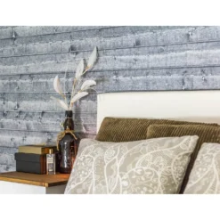 None Premium Timber Cladding SertiWOOD - Rustic Smoke -COMMAND Sales Store 12836034 5064832991186273