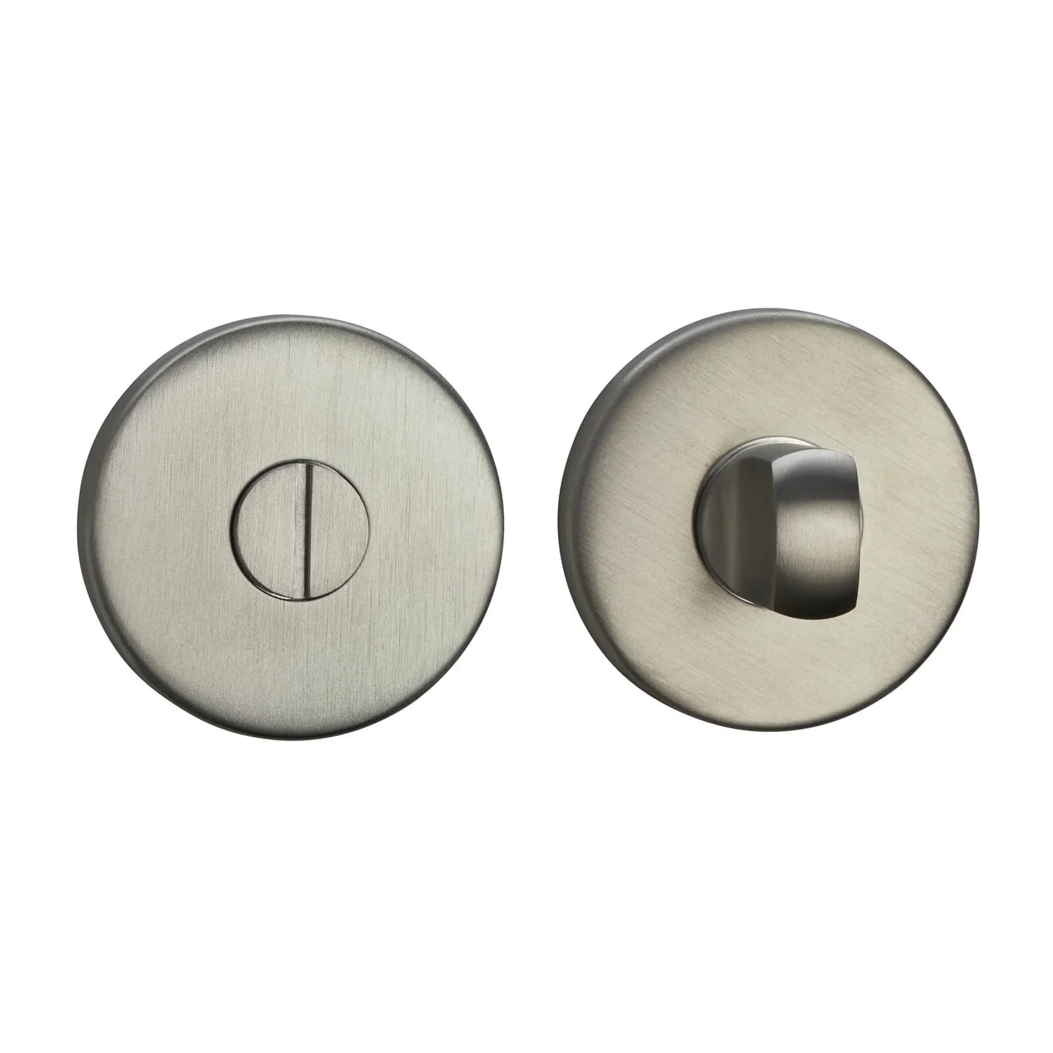 Sandleford Round Bathroom Escutcheon - Brushed Stainless Steel 1 Sandleford Round Bathroom Escutcheon - Brushed Stainless Steel