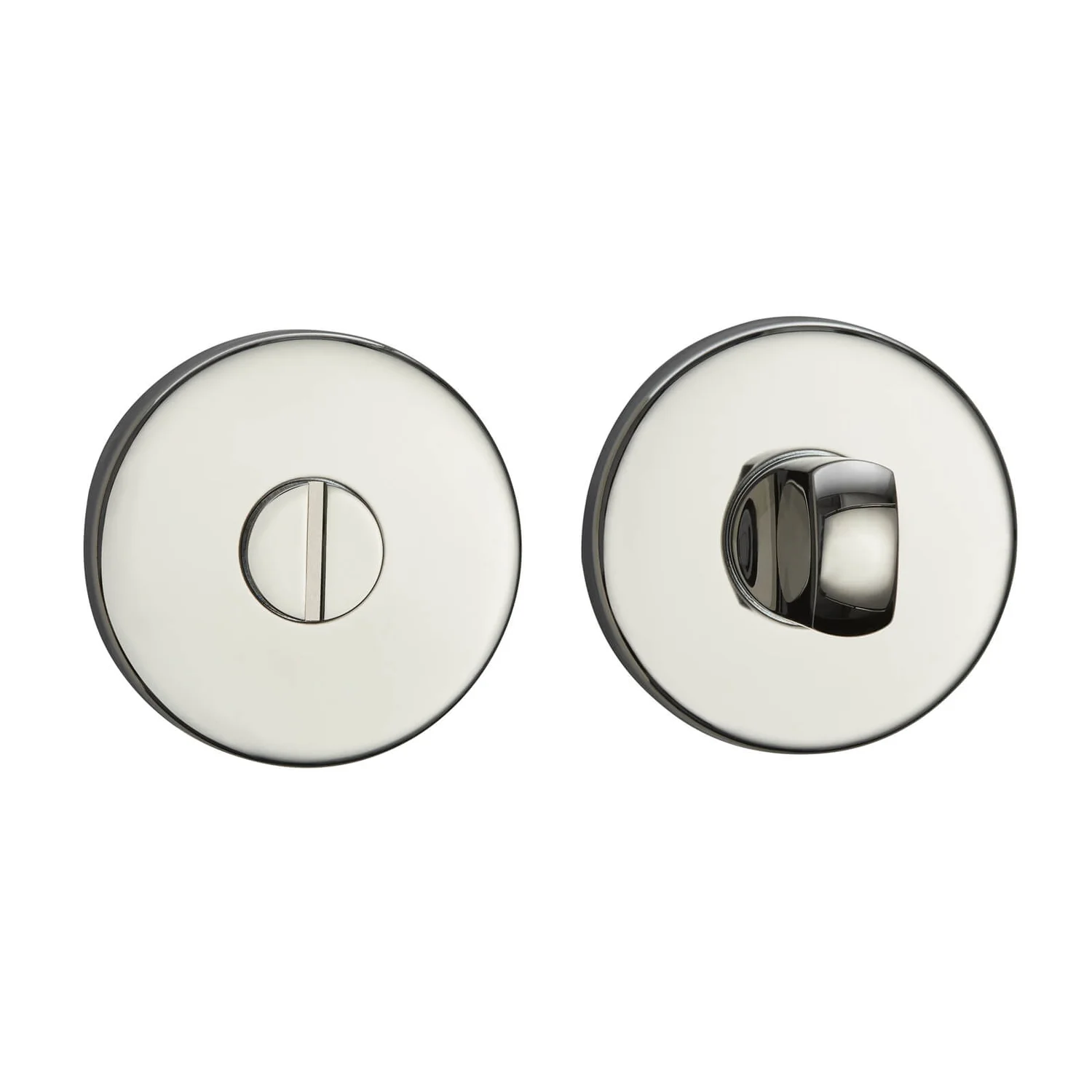 Sandleford Round Bathroom Escutcheon - Polished Stainless Steel 1 Sandleford Round Bathroom Escutcheon - Polished Stainless Steel