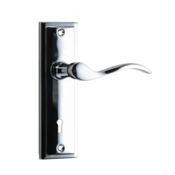 Sandleford Lupton Lock Lever Set - Polished Chrome