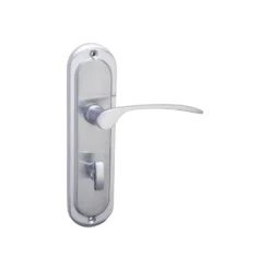 Sandleford Hainton Bathroom Lever Set - Dual Tone Polished & Brushed Chrome