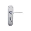 Sandleford Hainton Bathroom Lever Set - Polished Chrome