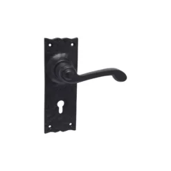 Sandleford Ludlow Lock Lever Set - Black Iron