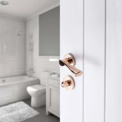 Sandleford Round Bathroom Escutcheon - Polished Copper -COMMAND Sales Store 12836253 3884832954165562