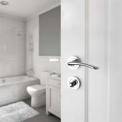 Sandleford Round Bathroom Escutcheon - Polished Chrome -COMMAND Sales Store 12836257 1874832953984938