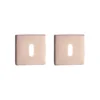 Sandleford Square Keyhole Escutcheon - Polished Copper