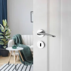 Sandleford Round Keyhole Escutcheon - Polished Chrome 5 Sandleford Round Keyhole Escutcheon - Polished Chrome -COMMAND Sales Store 12836357 5454832953171104