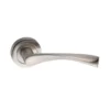 Sandleford Rinovia Lever On Rose Set - Brushed Nickel