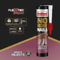 UniBond Materials No More Nails All Materials Heavy Objects Grab Adhesive Cartridge 440g -COMMAND Sales Store 12836731 2035033008011984