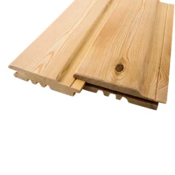 None Siberian Larch Shiplap Cladding 19x146mmx4.0mtr (Pack Of 5) -COMMAND Sales Store 12837106 1494832986033689