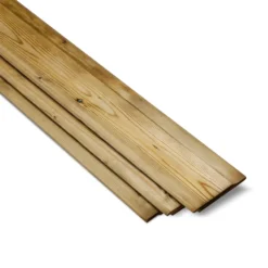 None Green Treated Shiplap Cladding 14.5x119x2.4mtr (Pack Of 4) -COMMAND Sales Store 12837108 1814832986675767